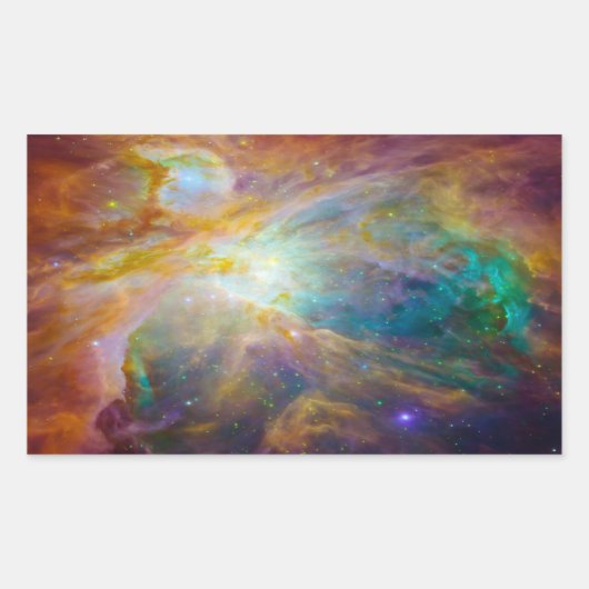 Sticker Rectangulaire Espace - Chaos à Orion (Devant)