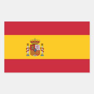 Sticker Rectangulaire Espagne