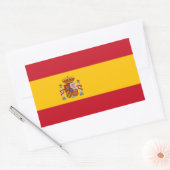 Sticker Rectangulaire Espagne (Enveloppe)