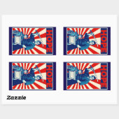 Sticker Rectangulaire Espoir Shogun (Feuille)