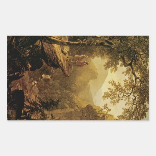 Sticker Rectangulaire Esprits gentils (Devant)