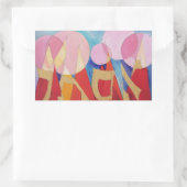 Sticker Rectangulaire Esther (Sac)