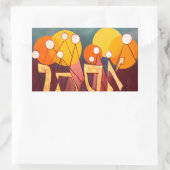 Sticker Rectangulaire Esther (Sac)