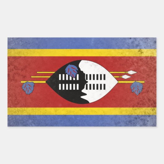 Sticker Rectangulaire eSwatini (Devant)