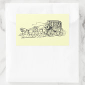 Sticker Rectangulaire Etalage (Sac)