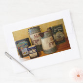 Sticker Rectangulaire Étanches vintages et jupes (Enveloppe)