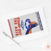 Sticker Rectangulaire Éteins L'Axe ! (Enveloppe)