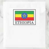Sticker Rectangulaire Éthiopie (Sac)