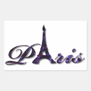 Sticker Rectangulaire Étincelle de parties scintillantes de paillette de