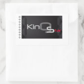 Sticker Rectangulaire Étoile royale (Sac)