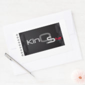 Sticker Rectangulaire Étoile royale (Enveloppe)