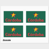 Sticker Rectangulaire Étoiles de l'Espagne – Cordoue (Feuille)