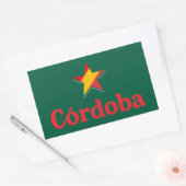 Sticker Rectangulaire Étoiles de l'Espagne – Cordoue (Enveloppe)