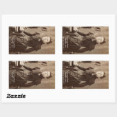 Sticker Rectangulaire Euphemia Amelia Nightingale Allen (Feuille)