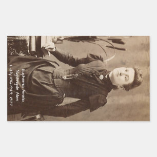 Sticker Rectangulaire Euphemia Amelia Nightingale Allen