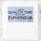 Sticker rectangulaire Euphonium Time (Sac)