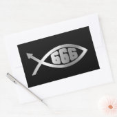 Sticker Rectangulaire Évolution - 666 (Enveloppe)