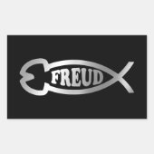 Sticker Rectangulaire Evolution - Freud (Devant)