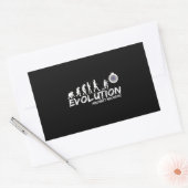 Sticker Rectangulaire Evolution mécanique d'Aircraft (Enveloppe)