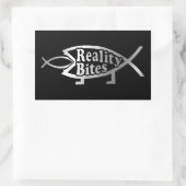Sticker Rectangulaire Evolution - Morsures de la réalité (Sac)