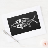 Sticker Rectangulaire Evolution - Morsures de la réalité (Enveloppe)