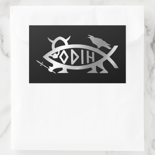 Sticker Rectangulaire Evolution - Odin (Sac)