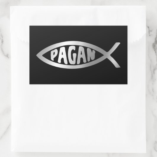 Sticker Rectangulaire Évolution - Pagan (Sac)