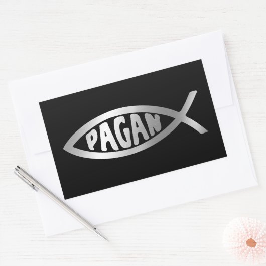 Sticker Rectangulaire Évolution - Pagan (Enveloppe)