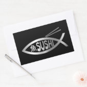 Sticker Rectangulaire Evolution - Sushi (Enveloppe)