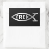 Sticker Rectangulaire Évolution - Trek (Sac)