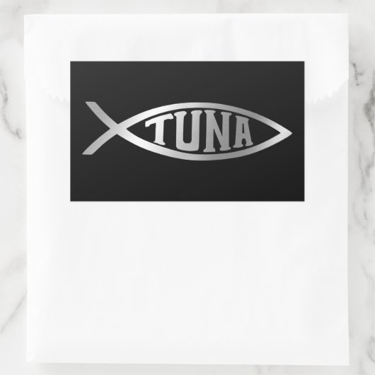 Sticker Rectangulaire Evolution - Tuna (Sac)
