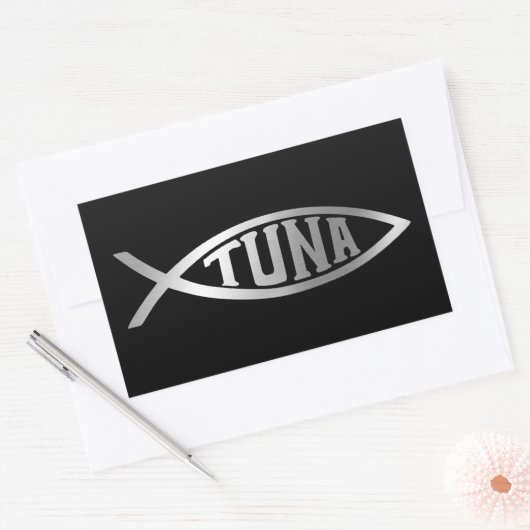 Sticker Rectangulaire Evolution - Tuna (Enveloppe)