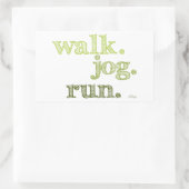 Sticker Rectangulaire EXÉCUTION DE LA MARCHE VERTE (police OMBRÉE) (Sac)