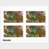 Sticker Rectangulaire Expansion Saturne (Feuille)