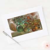 Sticker Rectangulaire Expansion Saturne (Enveloppe)