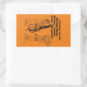 Sticker Rectangulaire Explosé De Basse De Chaîne (Sac)