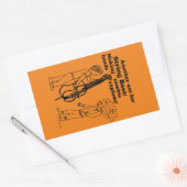 Sticker Rectangulaire Explosé De Basse De Chaîne (Enveloppe)