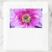 Sticker Rectangulaire Explosion rose (Sac)