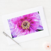 Sticker Rectangulaire Explosion rose (Enveloppe)
