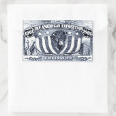 Sticker Rectangulaire Exposition panaméricaine de 1901 (Sac)