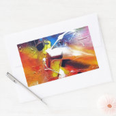 Sticker Rectangulaire Expressionism (Enveloppe)