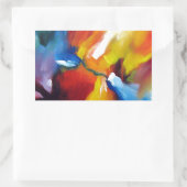 Sticker Rectangulaire Expressionism (Sac)