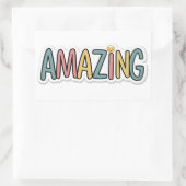 Sticker Rectangulaire Extraordinaire (Sac)