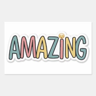 Sticker Rectangulaire Extraordinaire