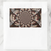 Sticker Rectangulaire Extraordinaire Snowman (Sac)