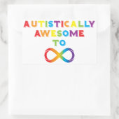 Sticker Rectangulaire Extrêmement Intéressant À L'Infinité (Sac)