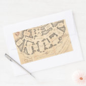 Sticker Rectangulaire extrémité du sac (Enveloppe)