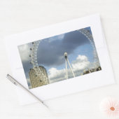 Sticker Rectangulaire Eye de Londres (Enveloppe)