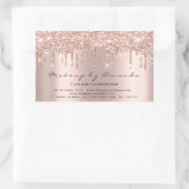 Sticker Rectangulaire Eyelash Extension Maquillage Artiste Beauté Spark  (Sac)