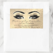 Sticker Rectangulaire Eyelash Extension maquillage Beauté Browns Golden (Sac)